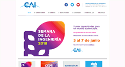 Desktop Screenshot of cai.org.ar